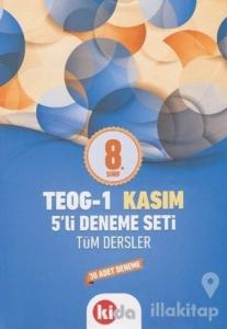 8. Sınıf TEOG - 1 Kasım Tüm Dersler 5'li Deneme Seti