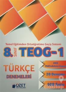 8. Sınıf TEOG 1 Türkçe Denemeleri