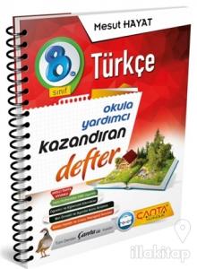 8. Sınıf - Türkçe Okula Yardımcı Kazandıran Defter