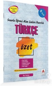 8. Sınıf Türkçe Özet Liselere Hazırlık
