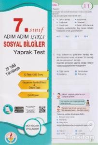 Adım Adım 7. Sınıf Sosyal Bilgiler Yaprak Test