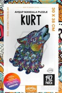Ahşap Mandala Puzzle Kurt 142 Parça
