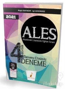 ALES Dörtlük Tamamı Çözümlü Deneme