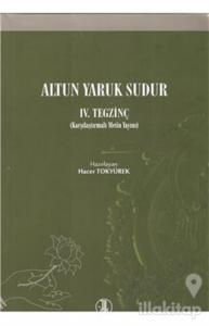 Altun Yaruk Sudur 4. Tegzinç