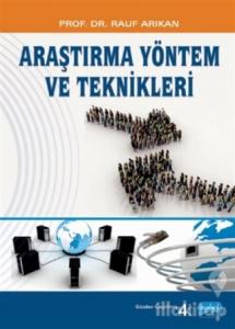 Araştırma Yöntem ve Teknikleri