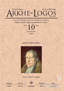 Arkhe - Logos Felsefe Dergisi Sayı: 10 Güz 2020