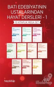 Batı Edebiyatının Ustalarından Hayat Dersleri - 1 (10 Kitap)