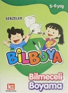 Bilboya Bilmeceli Boyama - Sebzeler