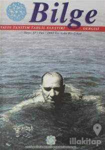 Bilge Sayı: 37 / Yaz 2003