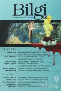 Bilgi Sosyal Bilimler Dergisi Sayı: 33  2016 Kış