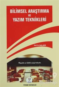 Bilimsel Araştırma ve Yazım Teknikleri