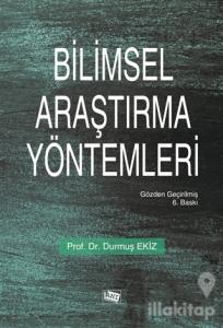 Bilimsel Araştırma Yöntemleri