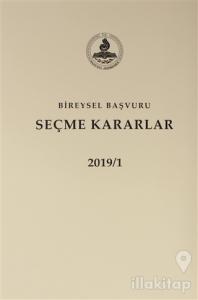 Bireysel Başvuru Seçme Kararlar 2019 (2 Cilt Takım) (Ciltli)