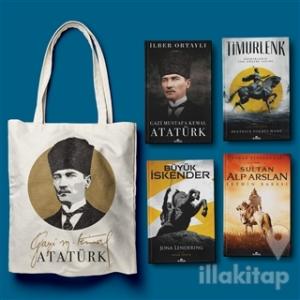 Biyografi Seti 4 Kitap (Bez Çanta Hediyeli)