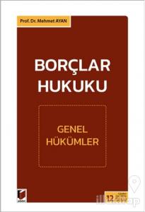 Borçlar Hukuku Genel Hükümler