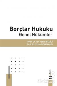 Borçlar Hukuku Genel Hükümler