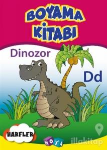Boyama Kitabı Dinozor Harfler