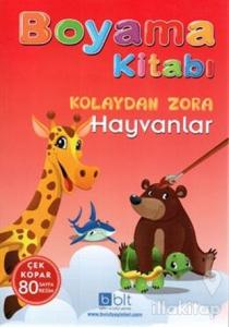 Boyama Kitabı - Kolaydan Zora Hayvanlar