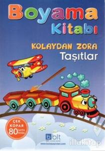 Boyama Kitabı - Kolaydan Zora Taşıtlar