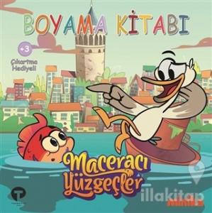 Boyama Kitabı - Maceracı Yüzgeçler 3 (Ciltli)