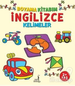 Boyama Kitabım - İngilizce Kelimeler