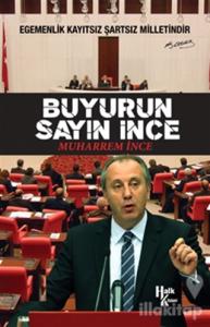 Buyurun Sayın İnce