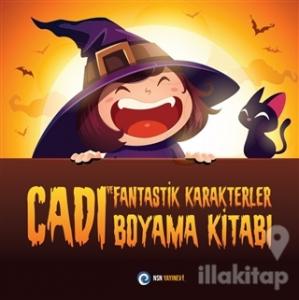 Cadı ve Fantastik Karakterler - Boyama Kitabı