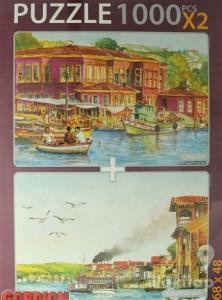 Çengelköy - Kuzguncuk Sahili Puzzle (2 X 1000 Parça)
