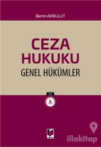 Ceza Hukuku Genel Hükümler