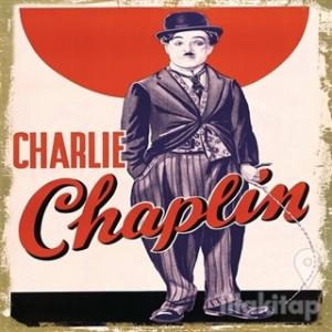 Charlie Chaplin Ahşap Magnet