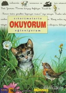 Çıkartmalarla Okuyorum Eğleniyorum -  Kedi Yavrusu Minnoş