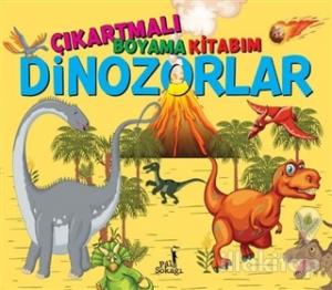 Çıkartmalı Boyama Kitabım - Dinozorlar