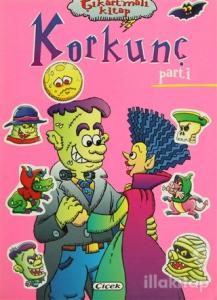 Çıkartmalı Kitap - Korkunç Parti