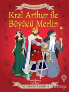 Çıkartmalı Kıyafetleriyle Kral Arthur ve Büyücü Merlin