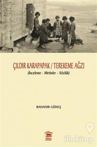 Çıldır Karapapak / Terekeme Ağzı