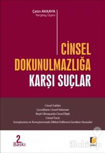 Cinsel Dokunulmazlığa Karşı Suçlar