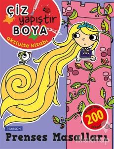 Çiz Yapıştır Boya - Prenses Masalları