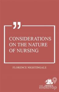 Considerations on the Nature of Nursing