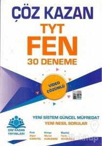 Çöz Kazan YKS 1. Oturum TYT Fen Bilimleri 30 Deneme