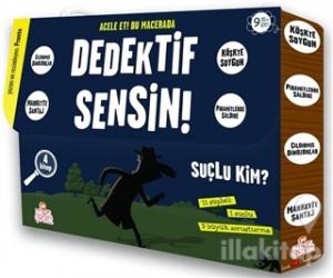 Dedektif Sensin (4 Kitap Takım)