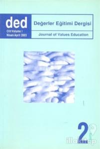 Değerler Eğitimi Dergisi Sayı: 2