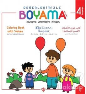Değerlerimizle Boyama Kitabı 1