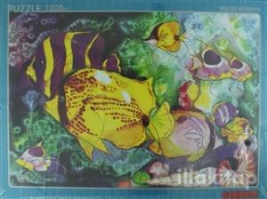 Denizde Akvaryum Puzzle (1000 Parça)