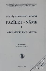 Derviş Muhammed Yemini Fazilet - Name Cilt: 1