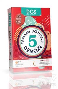 DGS Tamamı Çözümlü 5 Deneme