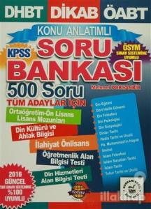 DHBT DİKAB ÖABT KPSS Konu Anlatımlı Soru Bankası 500 Soru