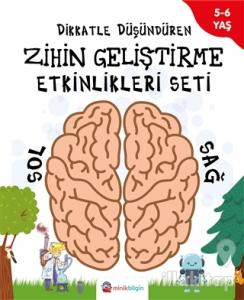 Dikkatle Düşündüren Zihin Geliştirme Etkinlikleri Seti (4 Kitap Takım)