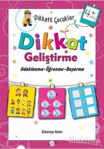 Dikkatli Çocuklar Dikkat Geliştirme 4+ Yaş