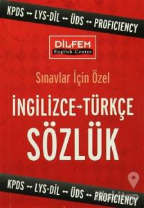 Dilfem İngilizce-Türkçe Sözlük