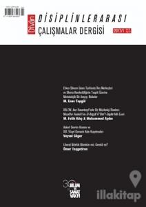 Divan : Disiplinlerarası Çalışmalar Dergisi 2017/1 Sayı: 42 Cilt: 22